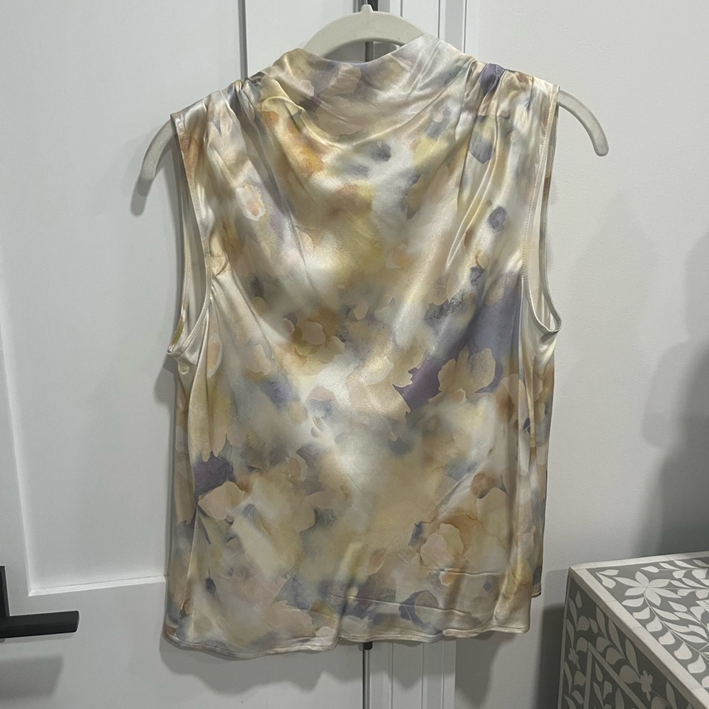 Rails Pastel Satin Top/Skirt Set